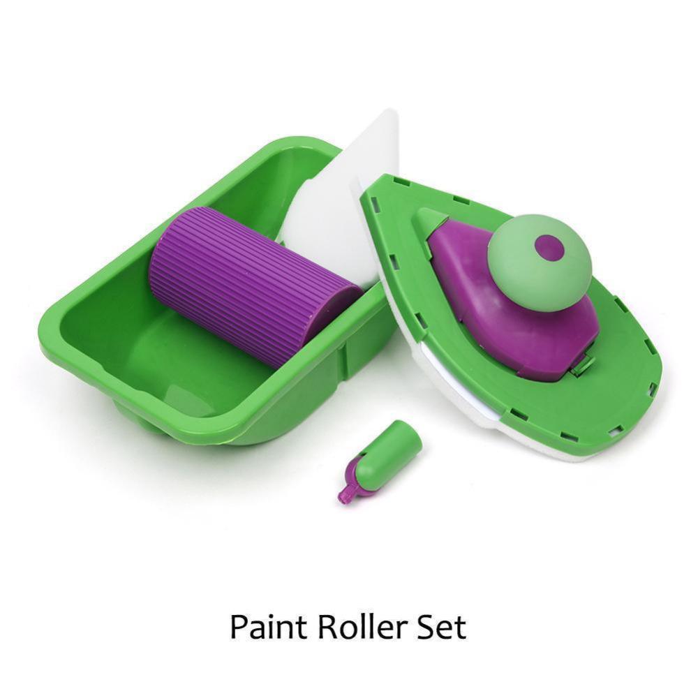 HOT! Point And Paint Roller and Tray Set Household Painting Brush - jetlove
