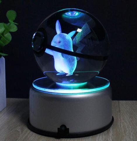 Pokemon LED Crystal Lamp - jetlove
