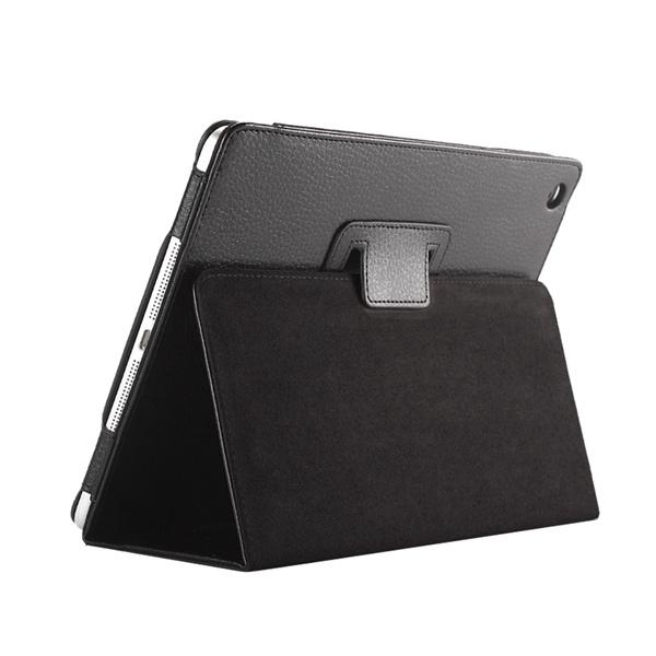 For ipad Mini Case Matte Soft Flip Litchi PU Leather for Apple ipad Mini 1 2 3 Coque Cover Smart Stand Auto Sleep /Wake UP Style - jetlove