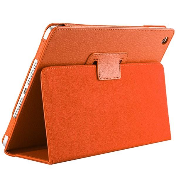 For ipad Mini Case Matte Soft Flip Litchi PU Leather for Apple ipad Mini 1 2 3 Coque Cover Smart Stand Auto Sleep /Wake UP Style - jetlove