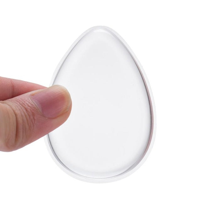 MOONBIFFY 100% New Hot SiliSponge Blender Silicone Sponge makeup puff For Liquid Foundation BB Cream Beauty Essentials - jetlove
