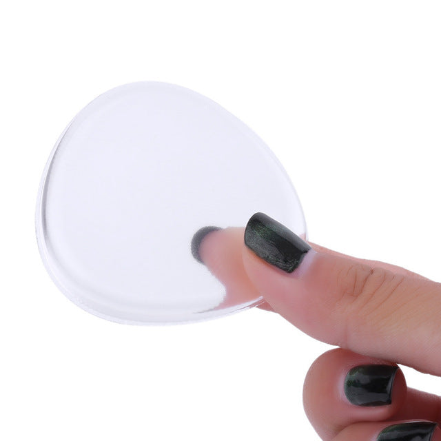 MOONBIFFY 100% New Hot SiliSponge Blender Silicone Sponge makeup puff For Liquid Foundation BB Cream Beauty Essentials - jetlove
